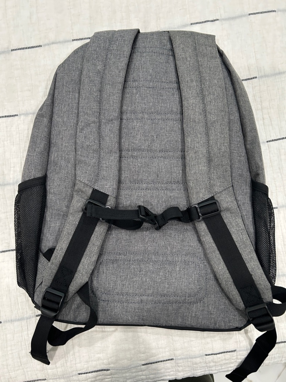 Heathered Laptop Backpack - Picture 5 of 8